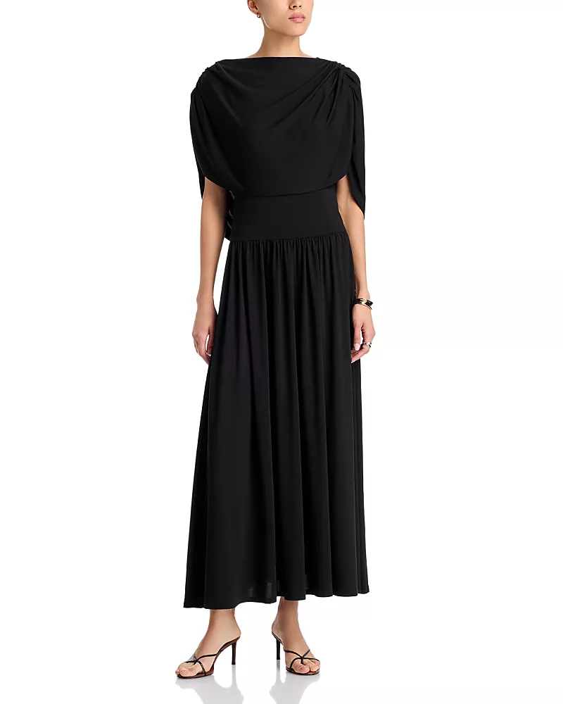 By Malene Birger Alva Cowl Back Maxi Dress