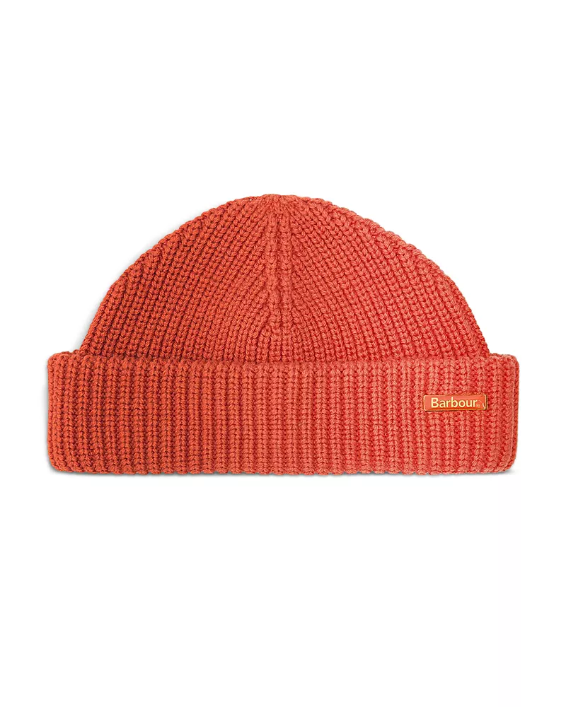 Barbour Mosely Fisherman Ribbed Beanie Hat