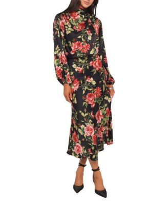 Women's Perrie Long Sleeve Midi Dress