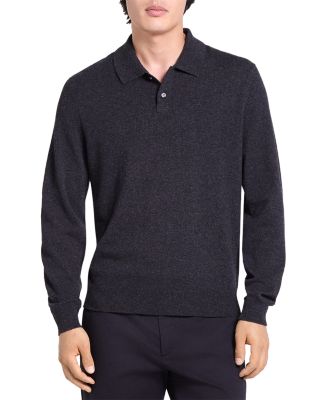 Theory Wool Blend Sweater Polo