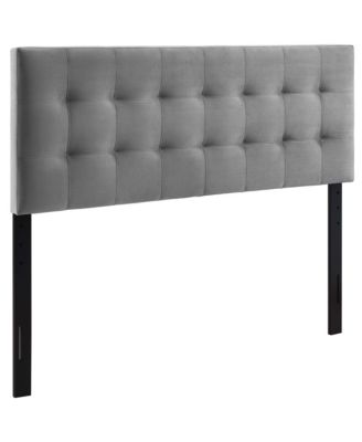  Lily Biscuit Tufted Performance Velvet Headboard, Queen