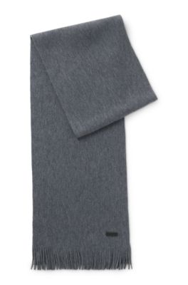 Albas Wool Raschel Knit Scarf