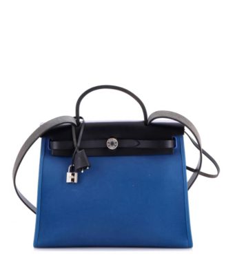 31 Herbag Zip Leather and Toile