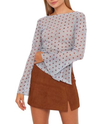  Annora Asymmetrical Mesh Top