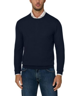 Boggi Milano Superfine Merino Wool Crew Neck Jumper