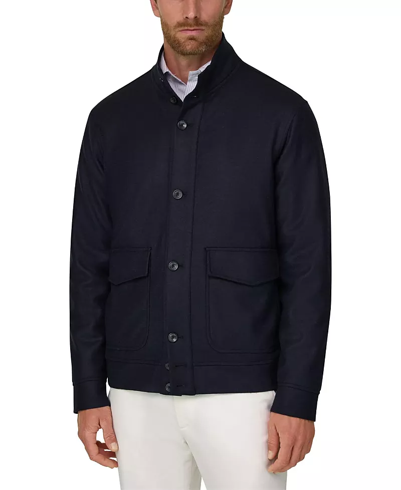 Boggi Milano Wool Bomber