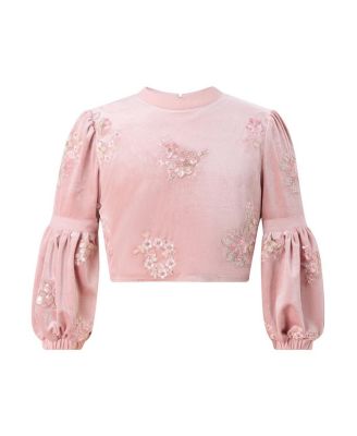 Girls' Destiny Velvet Top - Little Kid, Big Kid