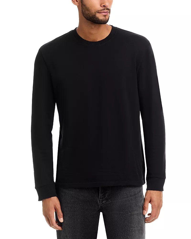 Paige Norcross Boxy Long Sleeve Cotton Jersey Tee