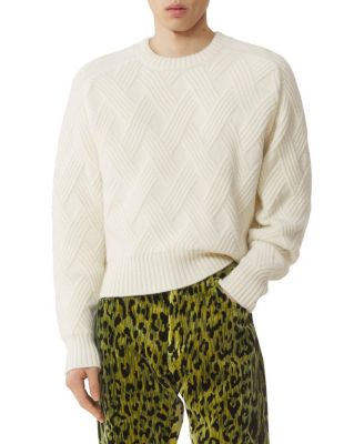 Lanvin Cable-Knit Wool Sweater