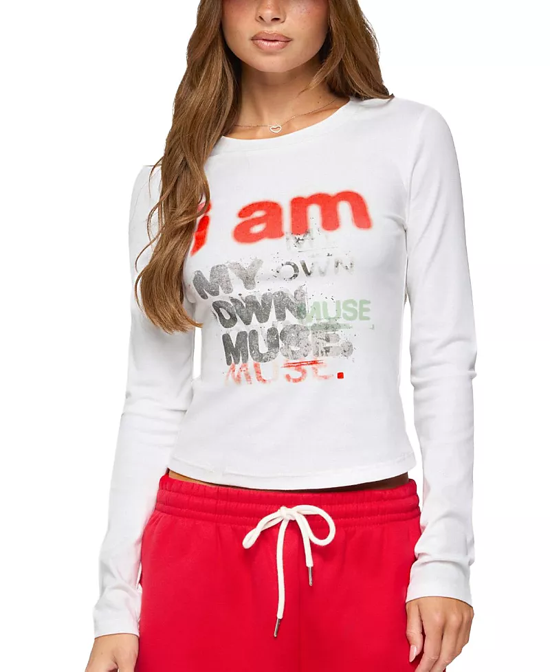 Edikted My Own Muse Long Sleeve Top
