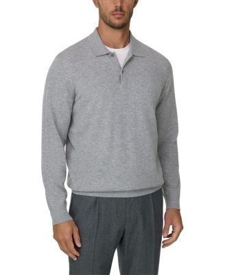  Knitted Cashmere Wool Polo Shirt