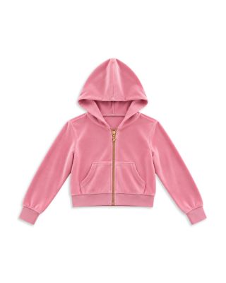 Girls' Tween Jade Velour Zip Up Hoodie - Big Kid