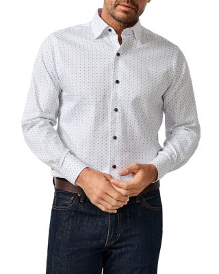 David Donahue Cotton Neat Sport Shirt
