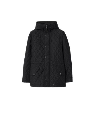  Short Quilted Nylon Wardour Parka