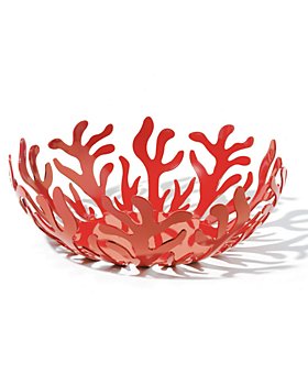 Alessi - Mediterraneo Red Fruit Basket, Large