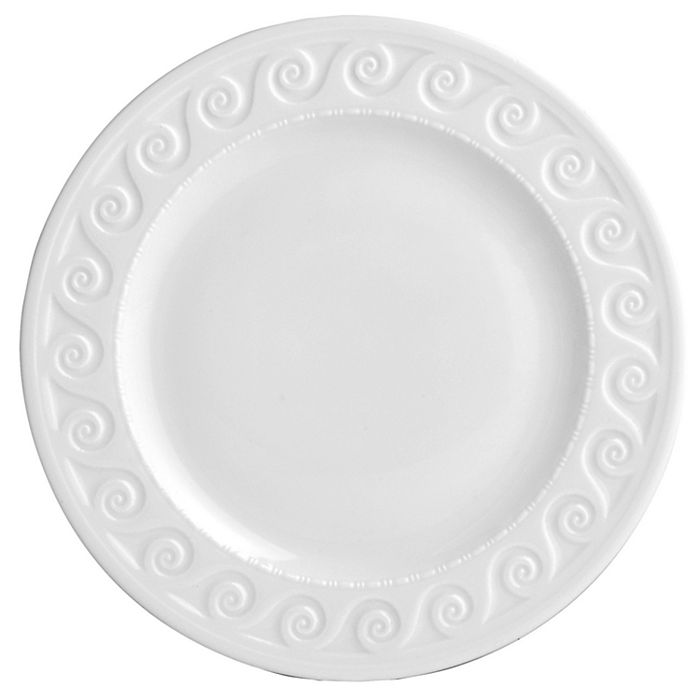 Bernardaud Louvre Dessert Plate In White