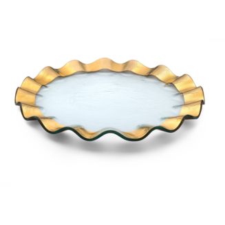 Annieglass Ruffle Buffet Plate | Bloomingdale's Home