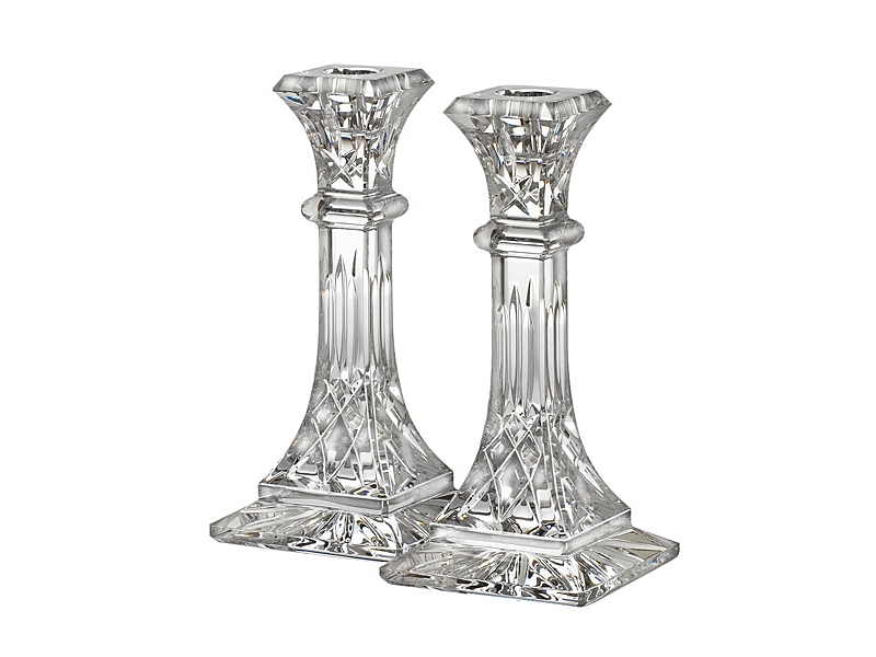 Waterford Lismore 8 Candlestick, Set of 2