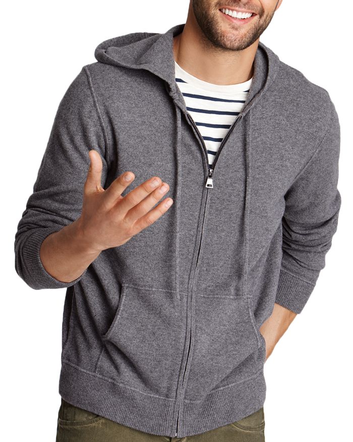 The Men's Store at Bloomingdale's Cashmere Zip Hoodie Sweater