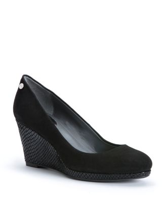 Calvin Klein Wedge Pumps Lin Bloomingdale s