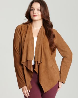 michael kors drape front jacket