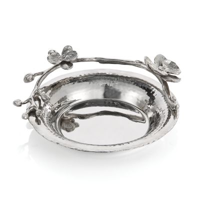 White Orchid Wine Coaster