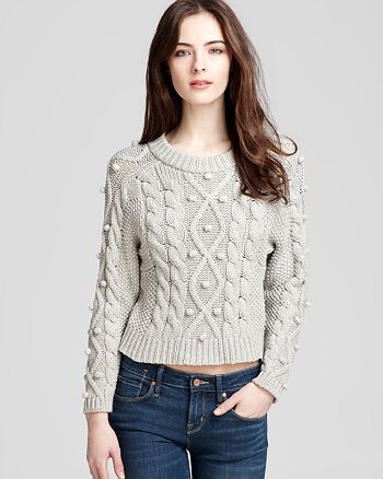 MARC BY MARC JACOBS Sweater - Blake Cable | Bloomingdale's