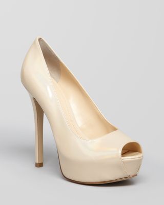 enzo angiolini peep toe pumps