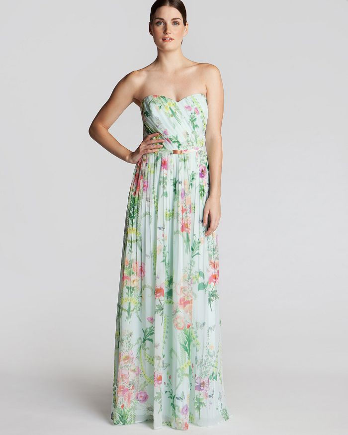 Ted baker discount maxi floral dress