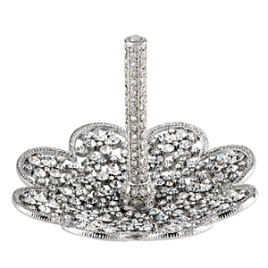 Olivia Riegel Princess Ring Holder In Silver