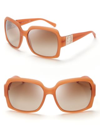 tory burch logo hinge sunglasses