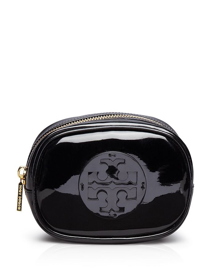 Tory Burch Cosmetics Case - Small Patent | Bloomingdale's