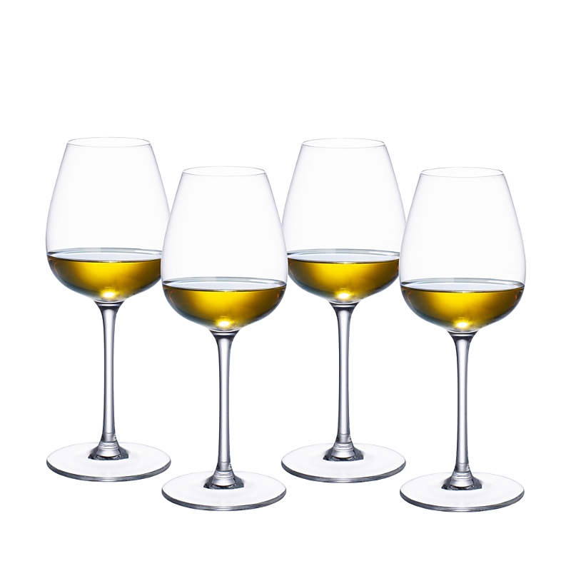Villeroy & Boch Purismo Red Wine Intricate And Delicate Glass, Set Of 4 In Clear