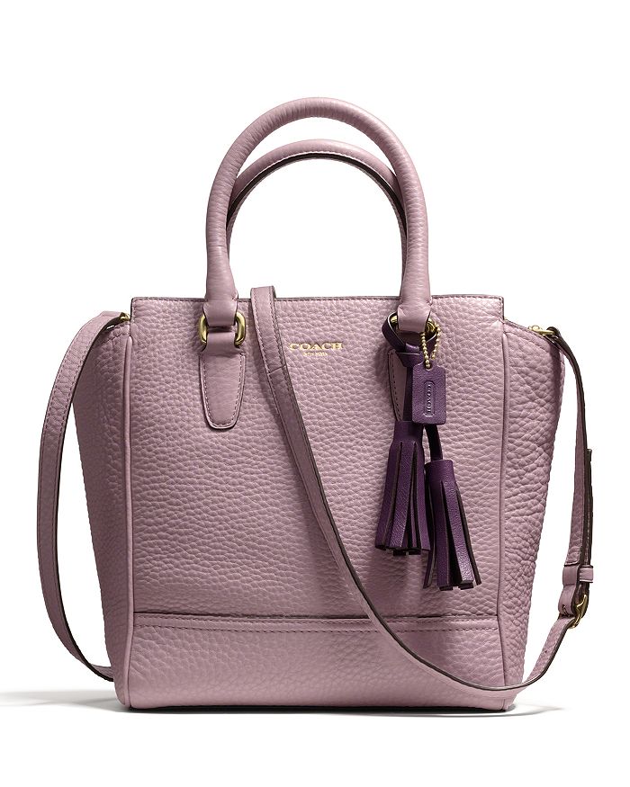 COACH Legacy Mini Satchel in Leather in Brown