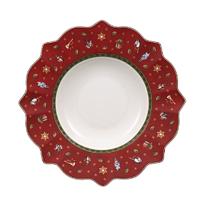 Villeroy & Boch Toy's Delight Rimmed Soup Bowl In Red