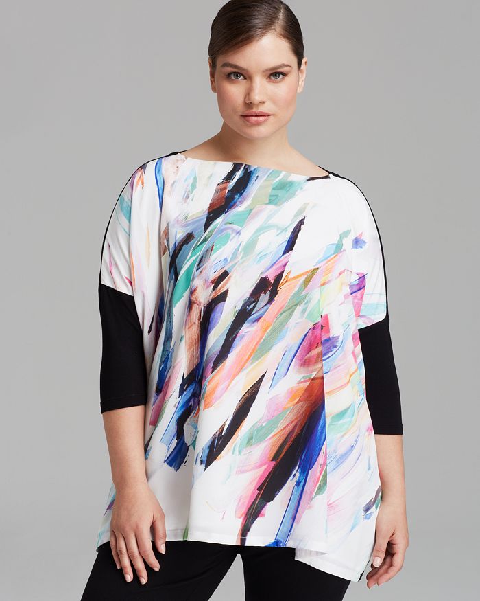 Marina Rinaldi Plus Victoria Top | Bloomingdale's