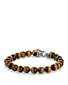 David Yurman - Men's Spiritual Beads Bracelet with Tiger's Eye