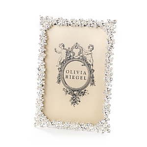 Olivia Riegel Princess Frame, 4 X 6 In Silver