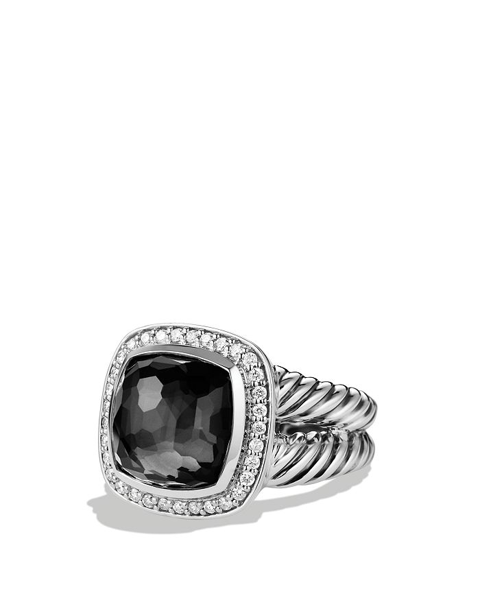 David yurman black best sale orchid ring