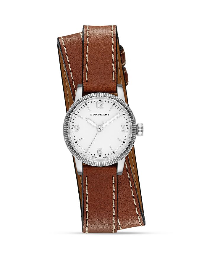 Burberry Brown Double Wrap Watch 30mm Bloomingdale s