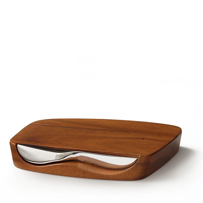 Nambé - Namb&eacute; Gourmet Blend Bar Board with Knife