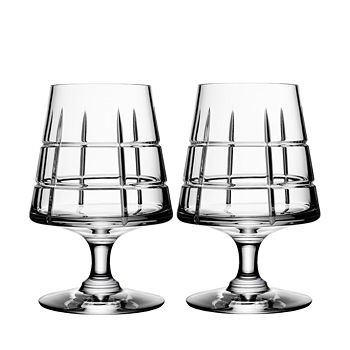 Orrefors - Street Specialty Drinkware by Jan Johansson Cognac Glass, Set of 2