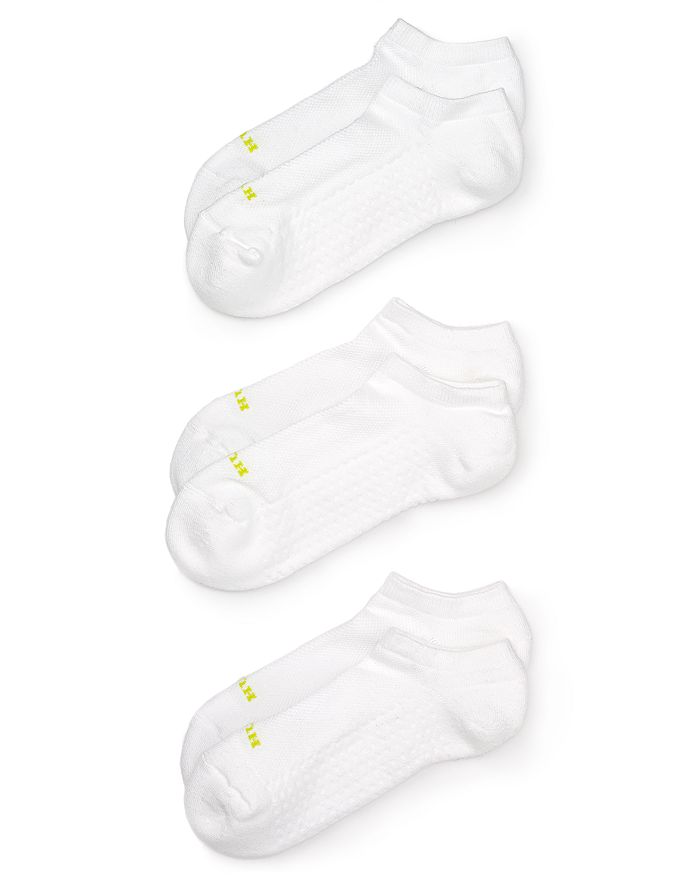 Shop Hue Air Cushion No-show Socks, Set Of 3 In White