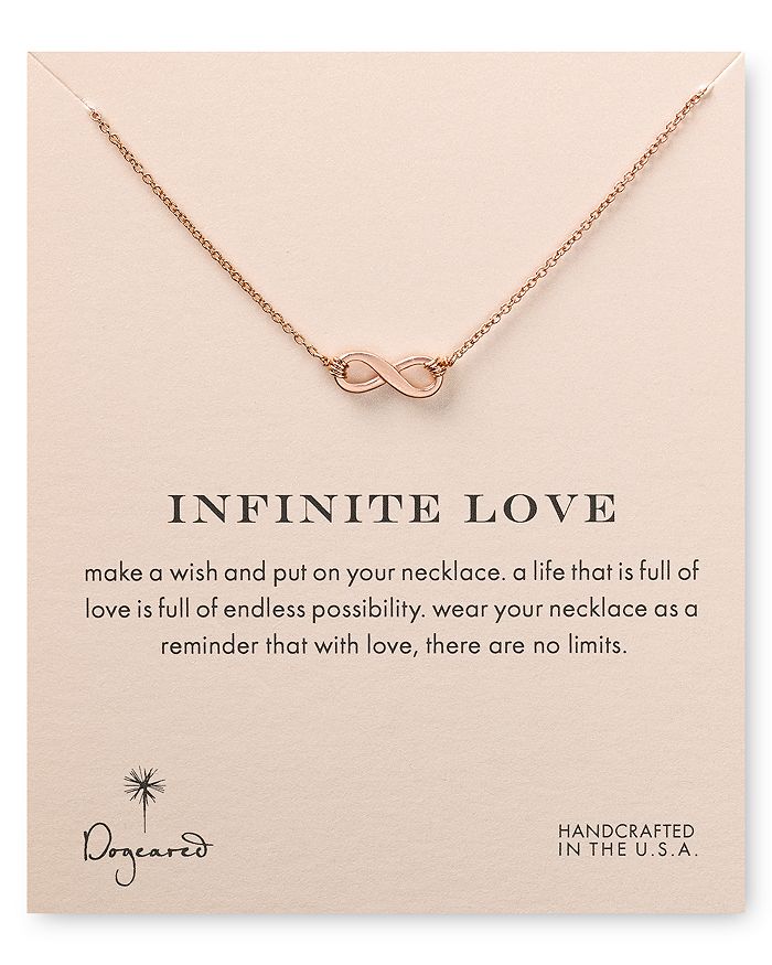 Dogeared Infinite Love Necklace, 18" Bloomingdale's
