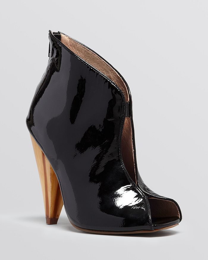 Jeffrey campbell peep 2025 toe booties