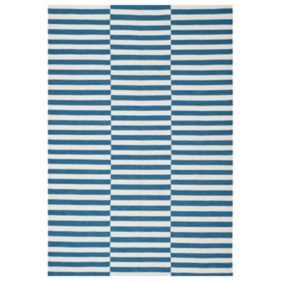 River Reed Stripe Rectangle Indoor/Outdoor Rug, 8' x 10'