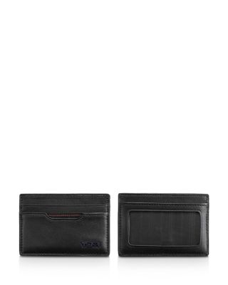 Mens Card Case With Id Window