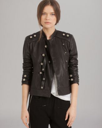 Maje Jacket - Military | Bloomingdale's