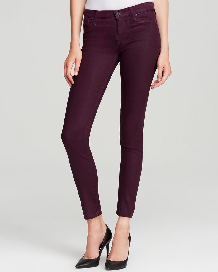 Hudson Jeans - Nico Super Skinny in Mulberry Wax | Bloomingdale's
