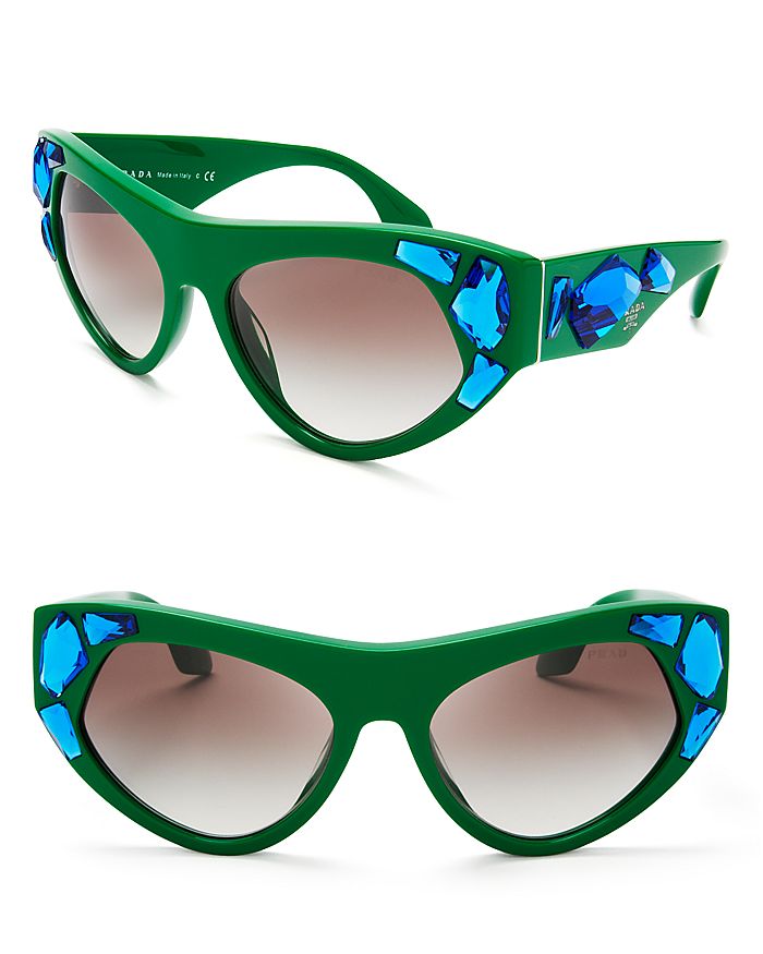 Prada jeweled sunglasses hotsell